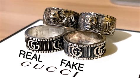 how to spot fake gucci ring|gucci authenticity check.